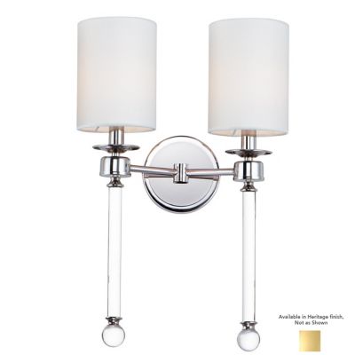 Lucent Double Wall Sconce (Heritage) - OPEN BOX