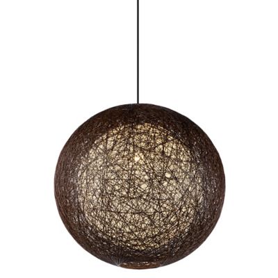 Bali Globe Outdoor Pendant