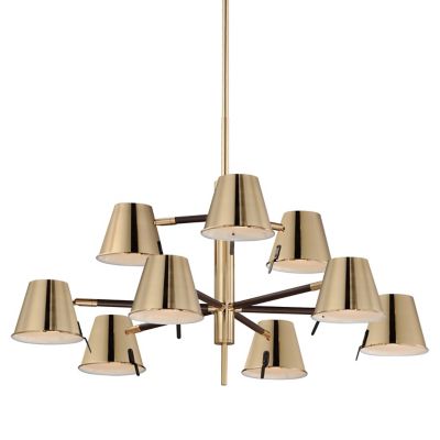 Carlo LED 2-Tier Chandelier