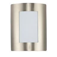 Silver Outdoor Wall Light