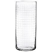 Finesse Grid High Ball Glass Set of 4