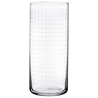 Finesse Grid High Ball Glass Set of 4