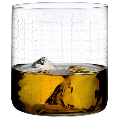 Finesse Grid Whisky Glass Set of 4