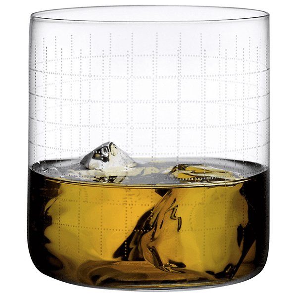 Finesse Grid Whisky Glass Set of 4