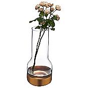 Contour Tall Copper Vase
