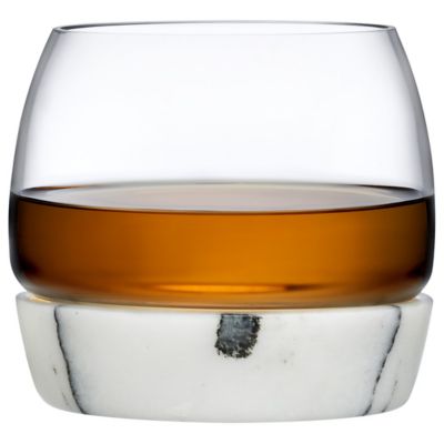 Chill Whisky Tumbler with Marble Base