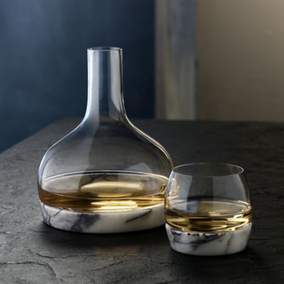 Chill Whisky Tumbler with Marble Base