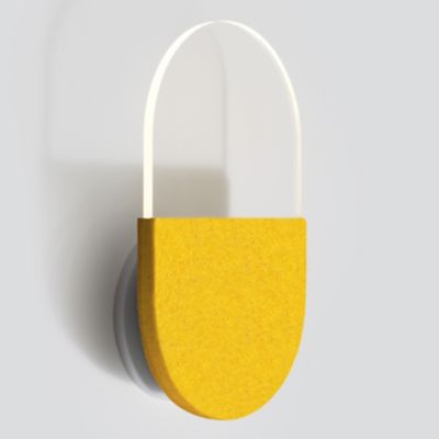 Slab W20 Wall Sconce (Marigold Yellow|(ELV)|2700) - OPEN BOX