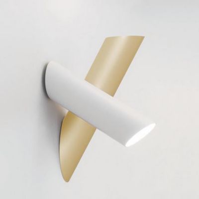 Tubes Wall Sconce (White/Light Gold) - OPEN BOX