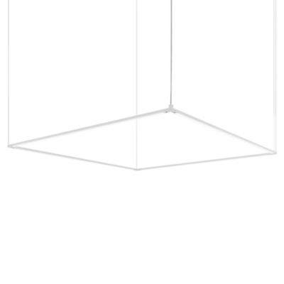 Desk Matrix LED Suspension (White|17 In|Horizontal)-OPEN BOX