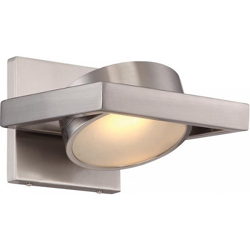 Brie LED Wall Sconce by Huxe(Brushed Nickel)-OPEN BOX RETURN
