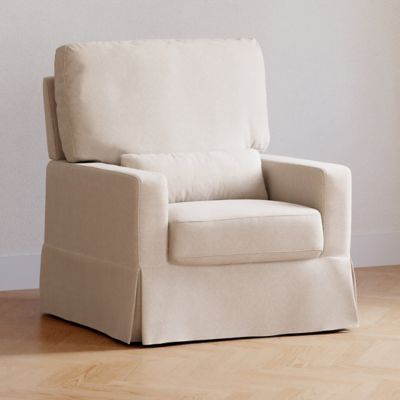 Crawford Pillowback Comfort Swivel Glider