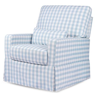 Crawford Pillowback Comfort Swivel Glider