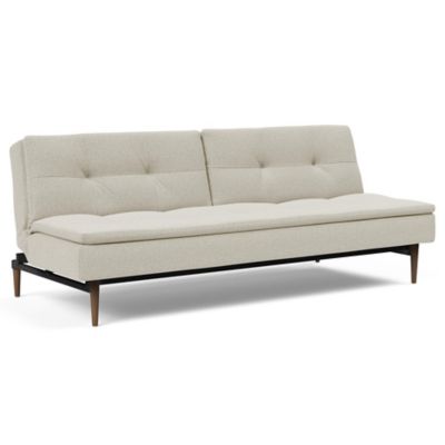 Dublexo Deluxe Sofa, Dark Wood Base