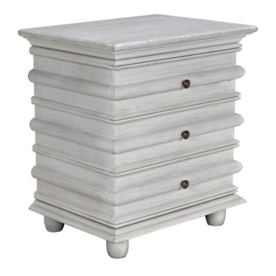 Ascona 3 Drawer Side Table