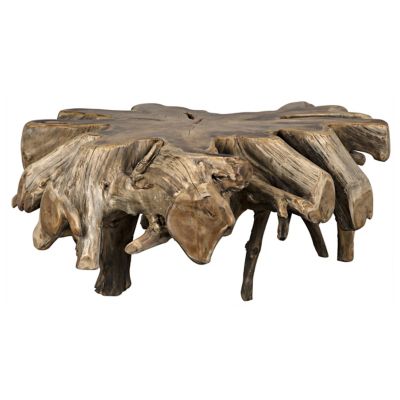 Teak Root Coffee Table (Clear Coat Semi) - OPEN BOX