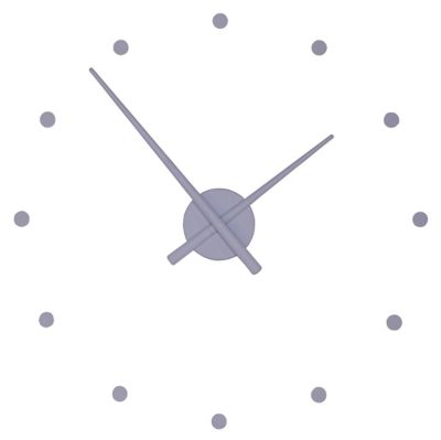 OJ Wall Clock (Steel Blue|20 Inch) - OPEN BOX