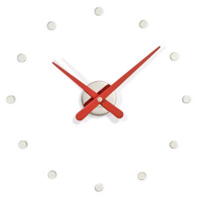 Rodon Mini Wall Clock (Red) - OPEN BOX