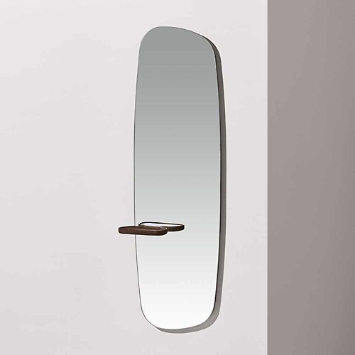 Espejo Wall Mirror by Nomon (Walnut) - OPEN BOX RETURN