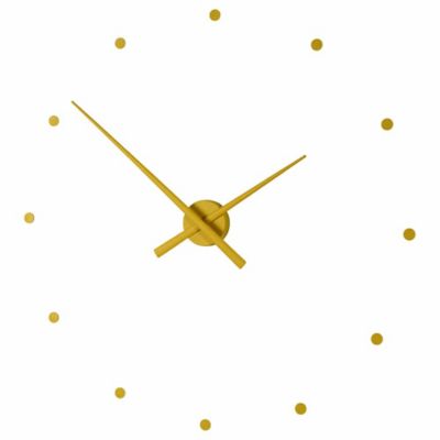 OJ Wall Clock (Mustard|32-Inch) - OPEN BOX