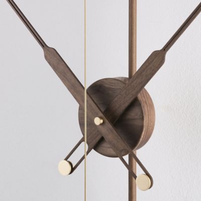 Shown in Gold with Walnut Wood color, detail view