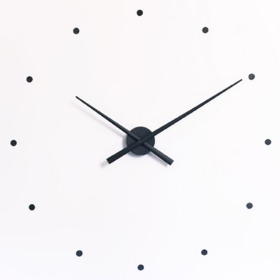 OJ Wall Clock by Nomon (Black/32 Inch) - OPEN BOX RETURN