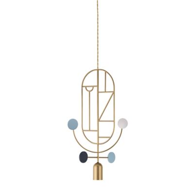 Wooden Dots S05 Pendant