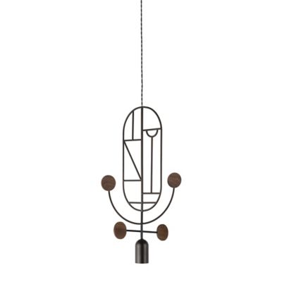 Wooden Dots S05 Pendant
