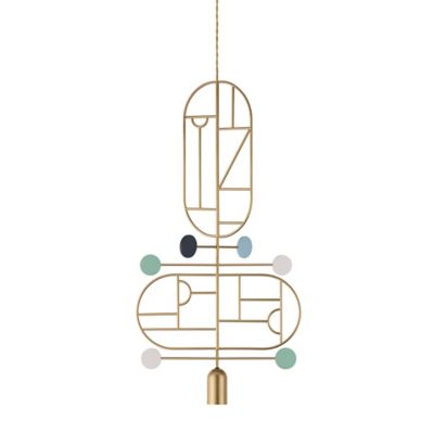 Wooden Dots S13 Pendant