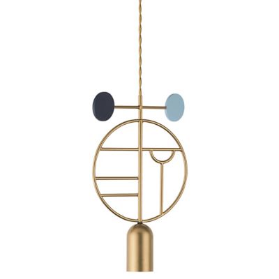 Wooden Dots 06 Pendant