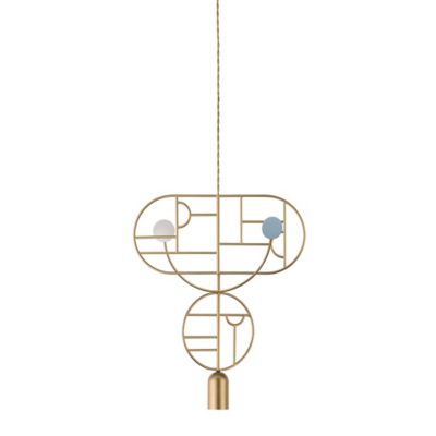 Wooden Dots S7 Pendant