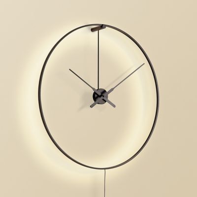 Ombra LED Plug-In Wall Clock