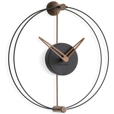 Nano Wall Clock (Black Walnut) - OPEN BOX