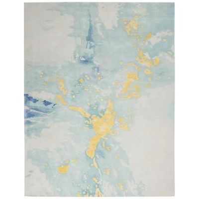 Prismatic PRS26 Area Rug (Seafoam Gold) - OPEN BOX