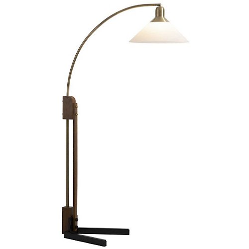 Melmar Chairside Arc Floor Lamp