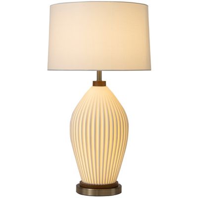 Santa Clara Bone Porcelain Table Lamp