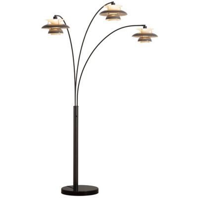 Palm Springs 3 Light Arc Floor Lamp