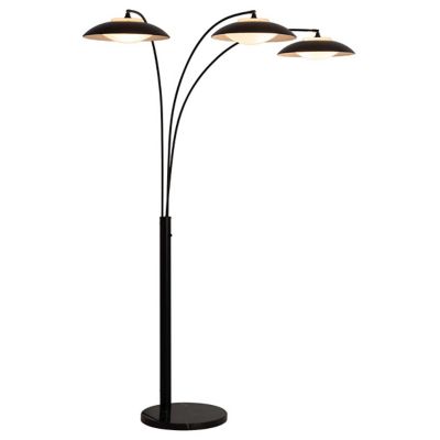 Saucer Arc Floor Lamp