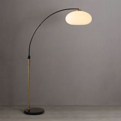 Morelli Simple Arc Floor Lamp