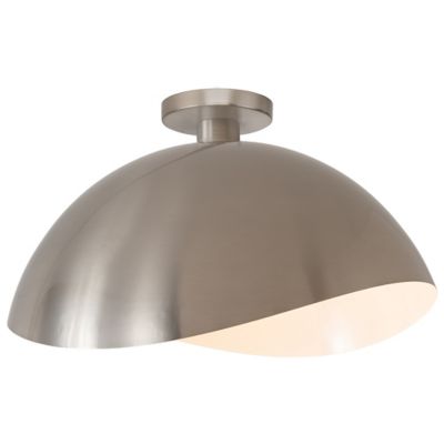 Luna Bella Leaf Shade Flushmount