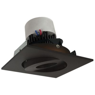 Pearl 4-Inch LED Retrofit Square Surface Gimbal Adjustable Trim