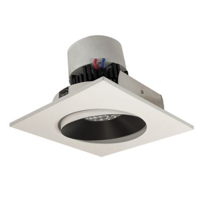 Pearl 4-Inch LED Square Cone Regress Adjustable Trim