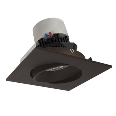 Pearl 4-Inch LED Square Cone Regress Adjustable Trim