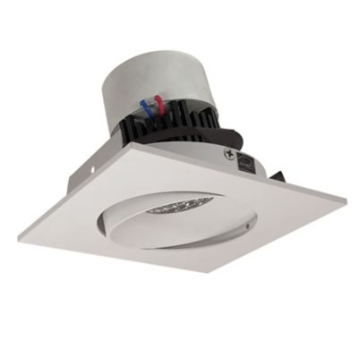 Pearl 4" LED Square Cone Regress Adjustable Trim