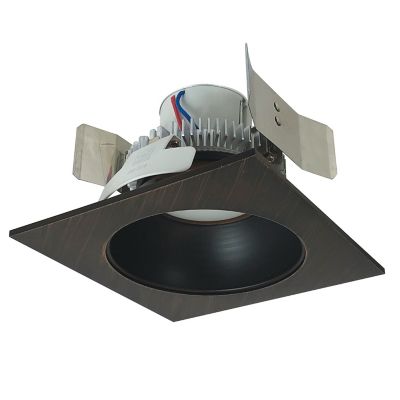 Cobalt Click 5-Inch LED Retrofit Square Reflector with Round Aperture Downlight