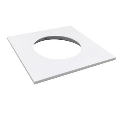 M2 2-Inch Square Trim Ring for Round Downlight