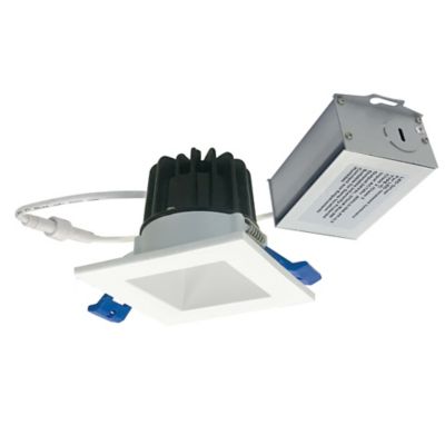 M2 2-Inch LED Square Mini Recessed Baffle Downlight