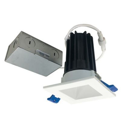 M2 2-Inch LED Square Mini Recessed Baffle Downlight