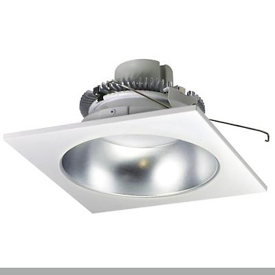 Cobalt Click 6-Inch LED Retrofit Square Reflector with Round Aperture Downlight