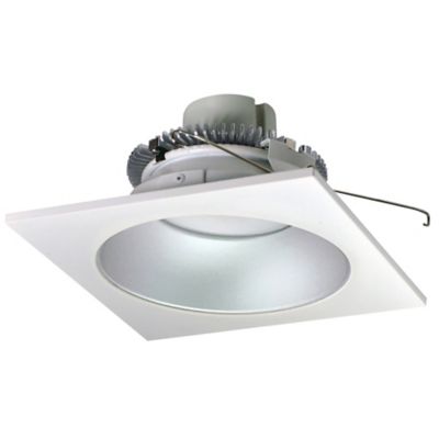 Cobalt Click 6-Inch LED Retrofit Square Reflector with Round Aperture Downlight